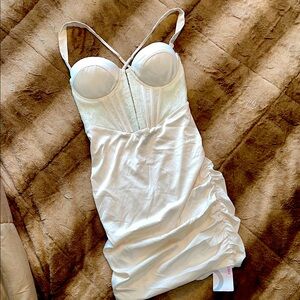 Women Marthea crème corset mini dress. Size small. Beautiful. NWT
